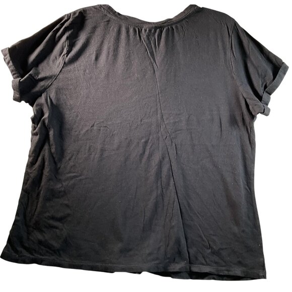 Torrid Shirt Womens size 1x Black Love More Live Free Rainbow Pride Graphic Tee - Picture 2 of 4